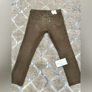 SS07 Number (N)ine Crying Heart Pain Brown Denim Jeans